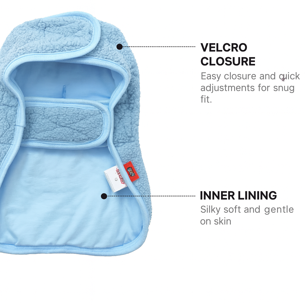 Heart Cape – Puppy Gallery Korean Warm Pet Coat Cloak for Small, Medium, and Large Dogs and Cats