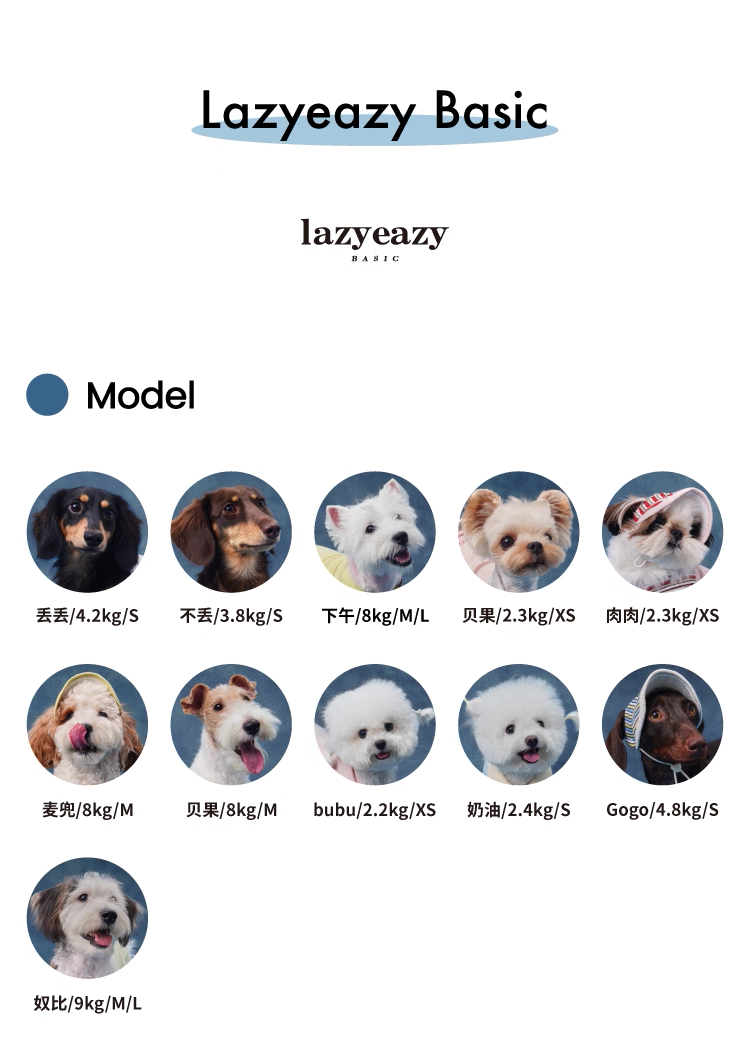 Color-Block Henley Knit Top – Lazyeazy Comfortable and Soft Sweatshirt Base Layer for Small and Medium Dogs and Cats