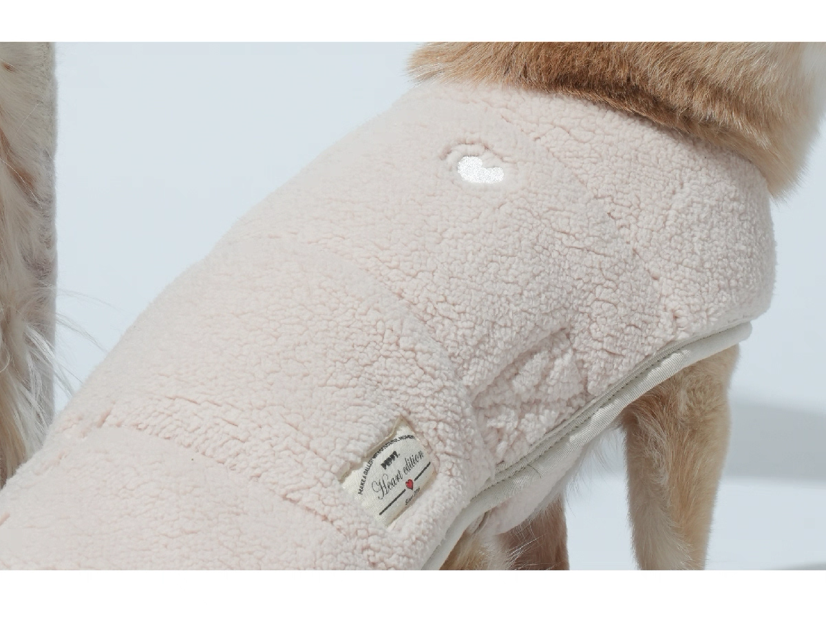 Heart Cape – Puppy Gallery Korean Warm Pet Coat Cloak for Small, Medium, and Large Dogs and Cats
