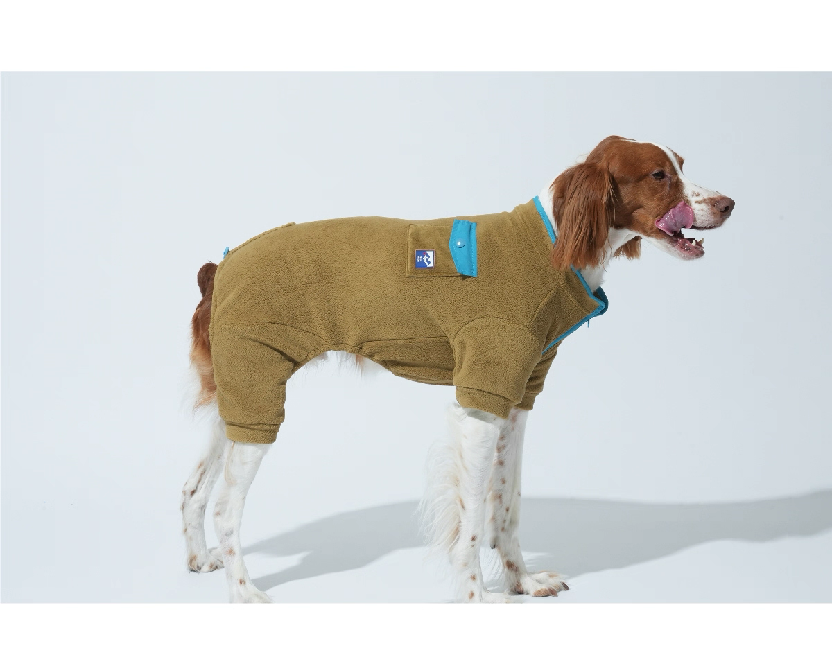 Featherlight Hiking Jumpsuit — Puppy Gallery Korean Pet Apparel for Small, Medium, and Large Dogs & Cats, Warm Outdoor Coat