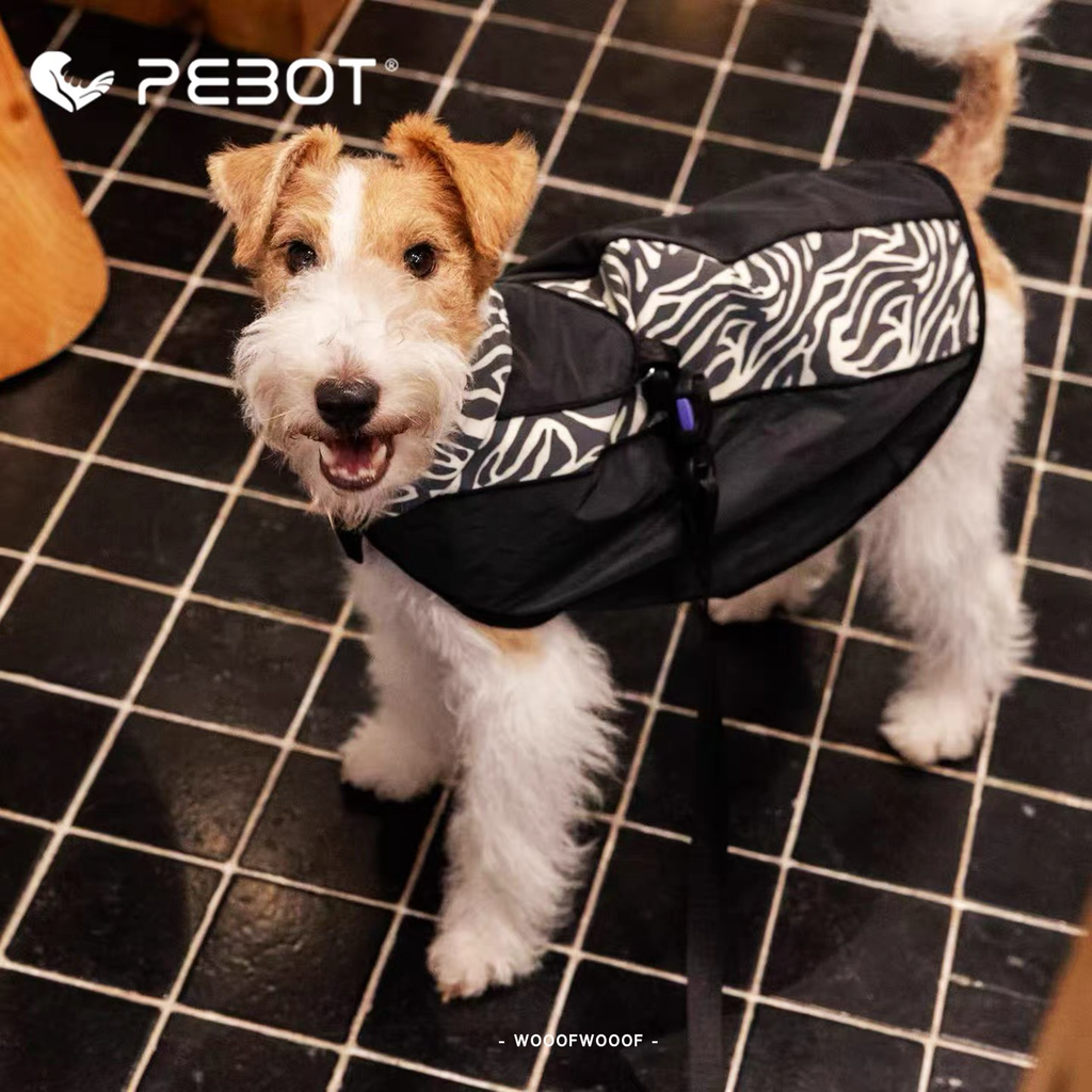 Phantom Night Harness – PEBOT Magnetic Buckle Reflective Pet Harness for Small and Medium Dogs and Cats, Ideal for Night Walks