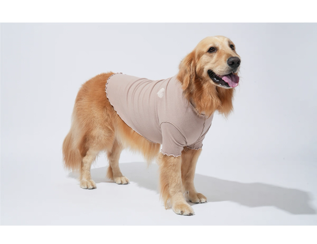 Ruffle Base Layer Top — Puppy Gallery Korean Pet Shirt for Small, Medium, and Large Dogs & Cats, Soft and Comfortable Inner Wear