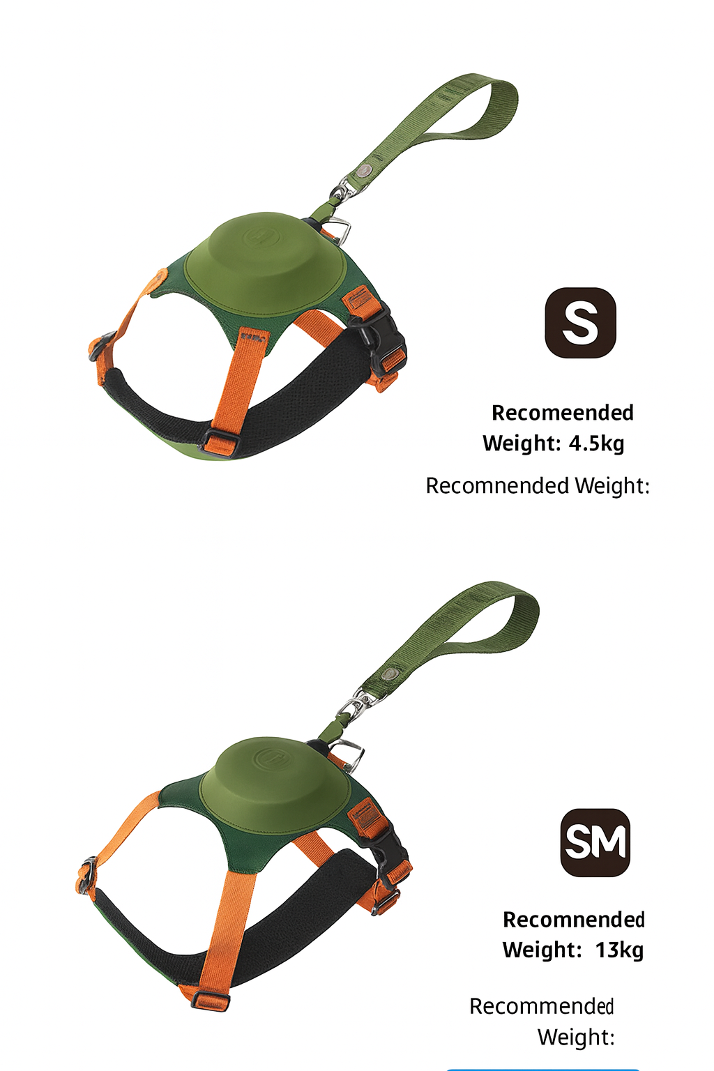 TAILHIGH Imported from Korea — All-in-One No-Pull Harness and Leash Set for Small, Medium, and Large Dogs and Cats