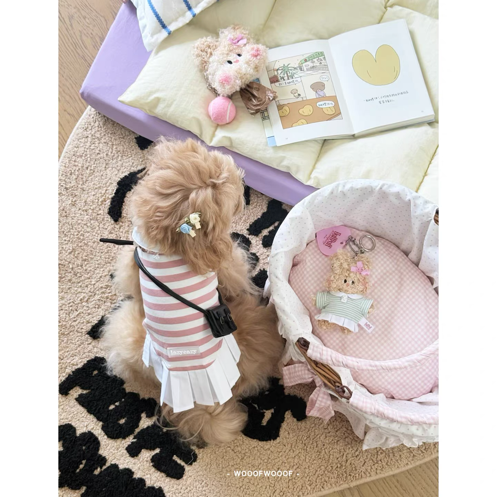 Lazyeazy x Fluffy Friends Club Collab Pet Waste Bag Holder – Cute Plush Pouch