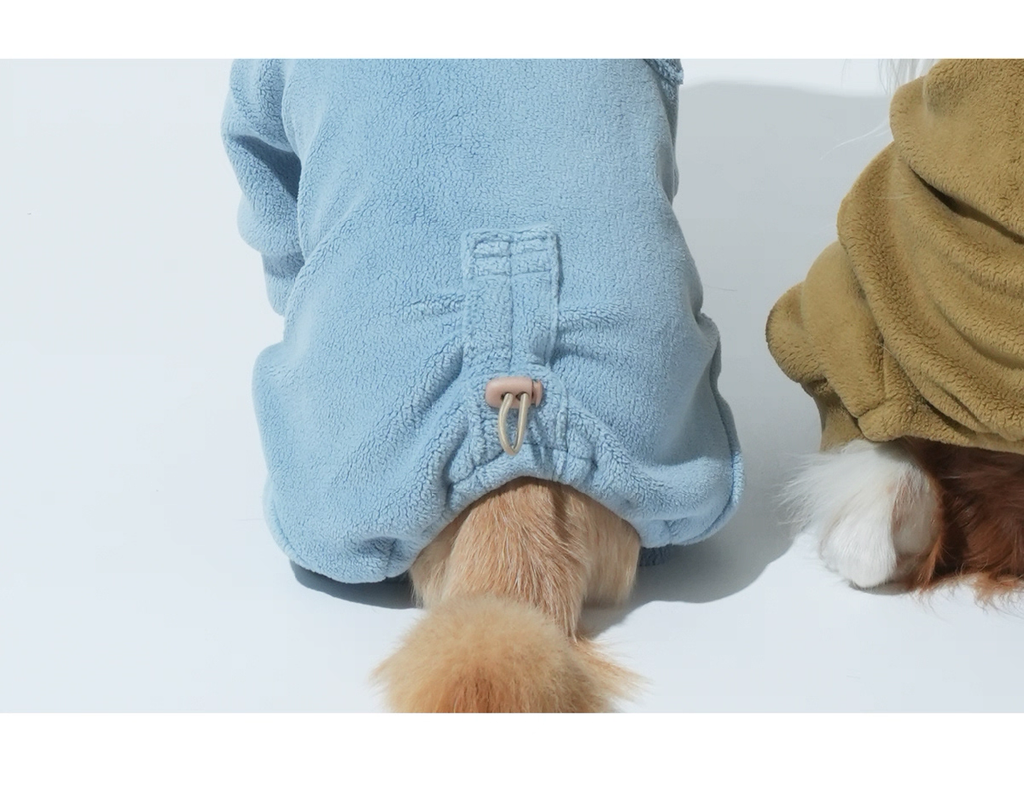 Featherlight Hiking Jumpsuit — Puppy Gallery Korean Pet Apparel for Small, Medium, and Large Dogs & Cats, Warm Outdoor Coat