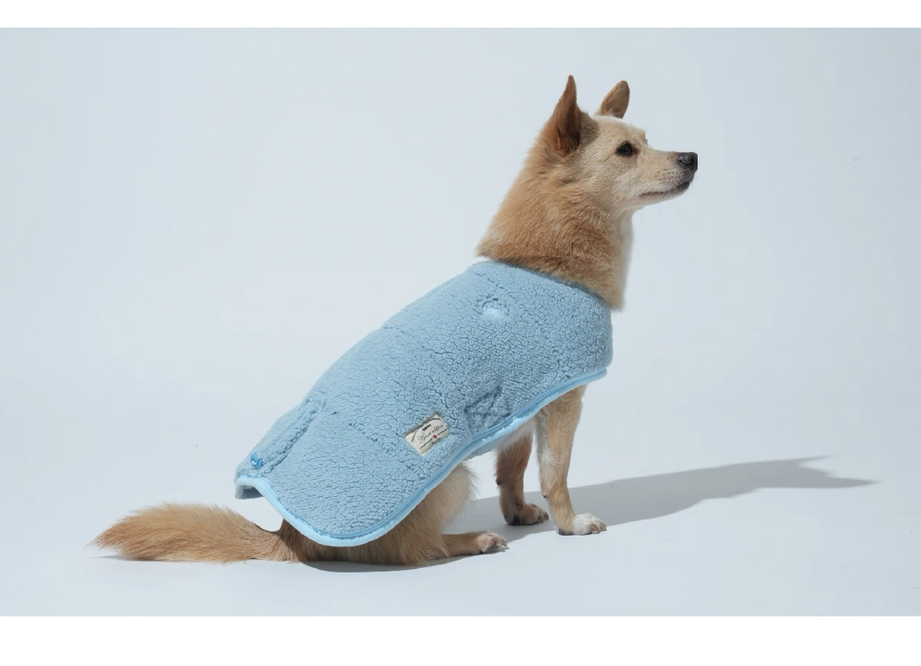 Heart Cape – Puppy Gallery Korean Warm Pet Coat Cloak for Small, Medium, and Large Dogs and Cats